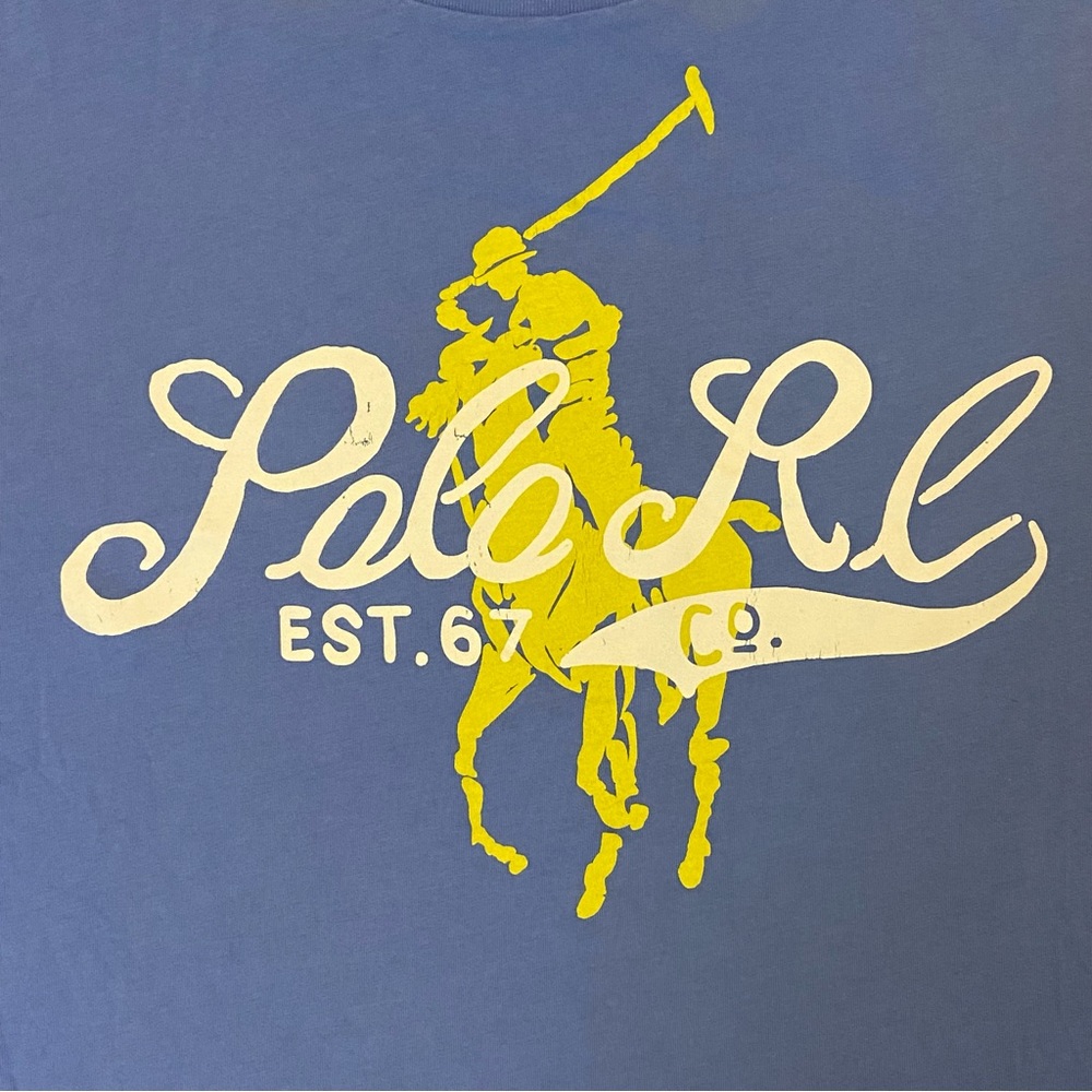 POLO by RALPH LAUREN long-sleeve graphic shirt sz XL - Picture 3 of 11